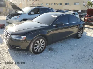 2013 Audi A4 Premium with VIN WAUAFAFL8DN011148, listed as a Copart auction lot 53547775 with 89,605 mi miles and Clean Title. Bid and sale history available at carsss.com. Image 1.