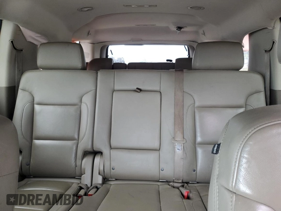 2015 Chevrolet Suburban LT with VIN 1GNSCJKC7FR203718, listed as a Copart auction lot 59577225 with Not provided miles and Salvage title. Bid and sale history available at DreamBid. Image 10.
