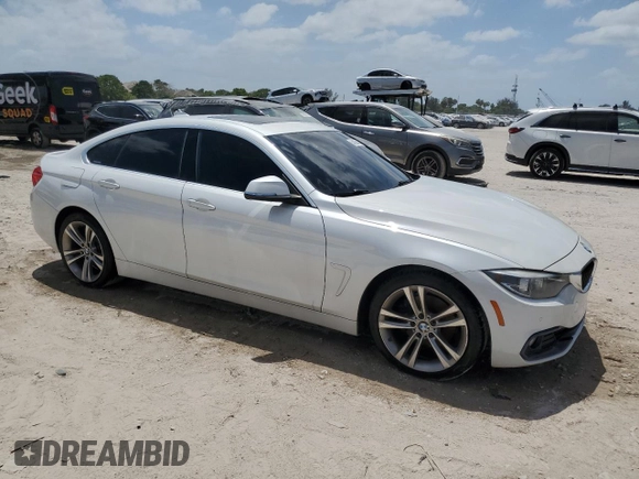 2018 BMW 4 Series 430i with VIN WBA4J1C57JBG77211, listed as a Copart auction lot 54238415 with 145,181 mi miles and Clean Title. Bid and sale history available at carsss.com. Image 4.