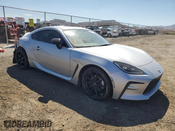 2022 Toyota GR86 Premium with VIN JF1ZNBE1XN9755929, listed as a Copart auction lot 66047514 with 19,749 mi miles and Salvage Title. Bid and sale history available at carsss.com. Image 4.