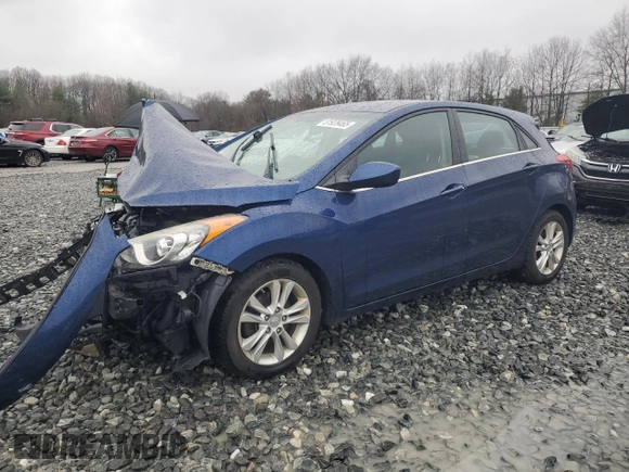 2013 Hyundai Elantra GT with VIN KMHD35LE8DU027843, listed as a Copart auction lot 51928465 with 101,917 mi miles and Clean Title. Bid and sale history available at carsss.com. Image 1.