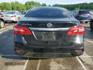 2017 Nissan Sentra S with VIN 3N1AB7AP7HY354332, listed as a Copart auction lot 54520275 with 160,738 mi miles and Non repairable. Bid and sale history available at DreamBid. Image 6.