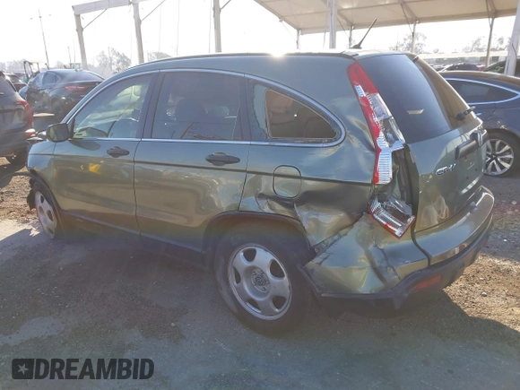 2007 Honda CR-V LX with VIN JHLRE38397C004598, listed as a IAAI auction lot 41301940 with 249,322 mi miles. Bid and sale history available at carsss.com. Image 3.