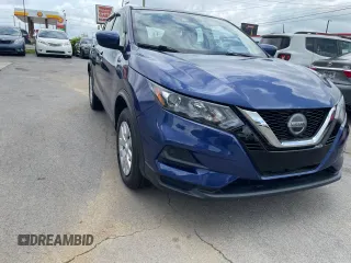 2020 Nissan Rogue S with VIN JN1BJ1CV3LW262361, listed as a Copart auction lot 61484075 with 82,923 mi miles and Salvage title. Bid and sale history available at DreamBid. Image 1.