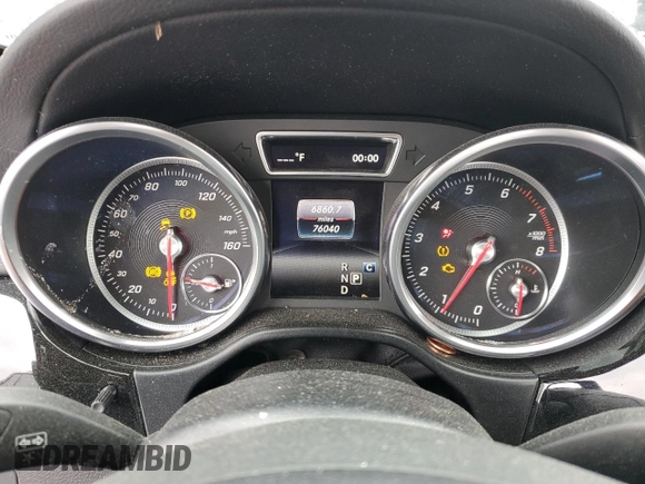2018 Mercedes-Benz GLS with VIN 4JGDF7DE4JB159233, listed as a Copart auction lot 49883295 with 76,040 mi miles and Salvage Title. Bid and sale history available at carsss.com. Image 9.