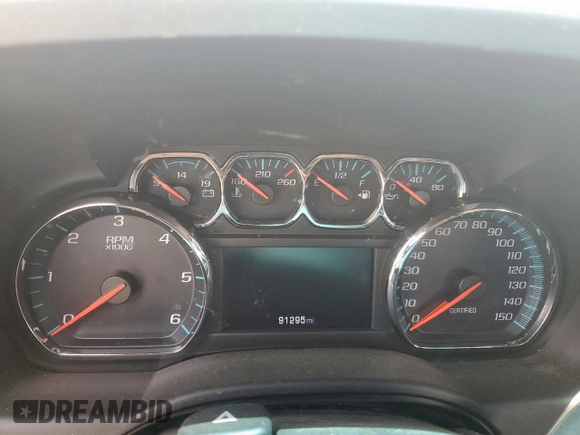 2020 Chevrolet Tahoe Commercial with VIN 1GNLCDEC0LR246214, listed as a Copart auction lot 57220935 with 91,295 mi miles and Salvage title. Bid and sale history available at DreamBid. Image 9.