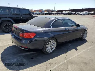 2014 BMW 4 Series 428i with VIN WBA3V7C55EP771290, listed as a Copart auction lot 71844444 with 83,710 mi miles and Salvage Title. Bid and sale history available at DreamBid. Image 3.