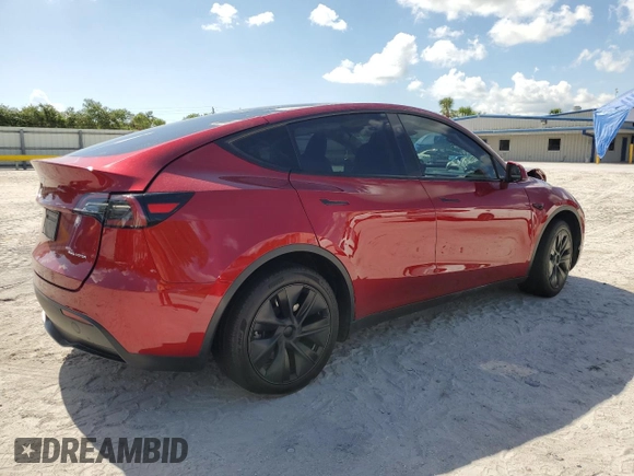2024 Tesla Model Y Long Range с VIN 7SAYGDEE4RA325145, выставлен на аукционе Copart как лот 61132955 с пробегом 16 659 миль миль и Списание • Salvage title. История ставок и продаж доступна на DreamBid. Изображение 3.