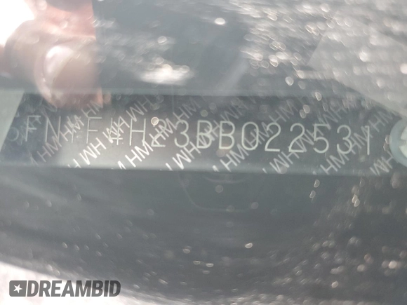2011 Honda Pilot LX with VIN 5FNYF4H23BB022531, listed as a Copart auction lot 85998514 with 185,878 mi miles and Salvage Title. Bid and sale history available at DreamBid. Image 13.