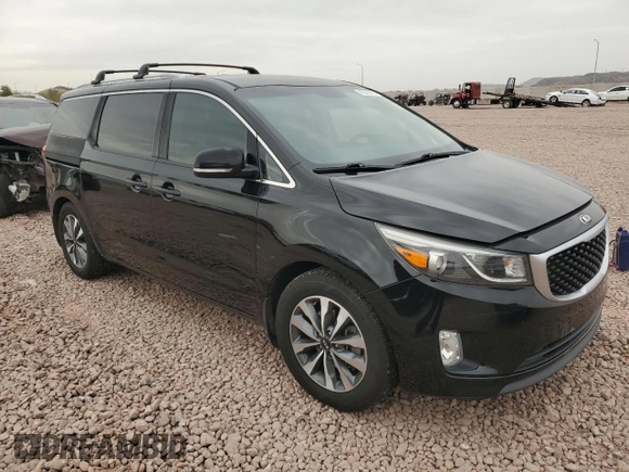2015 Kia Sedona SX with VIN KNDMC5C14F6079074, listed as a Copart auction lot 45045815 with 105,414 mi miles and Clean Title. Bid and sale history available at carsss.com. Image 4.