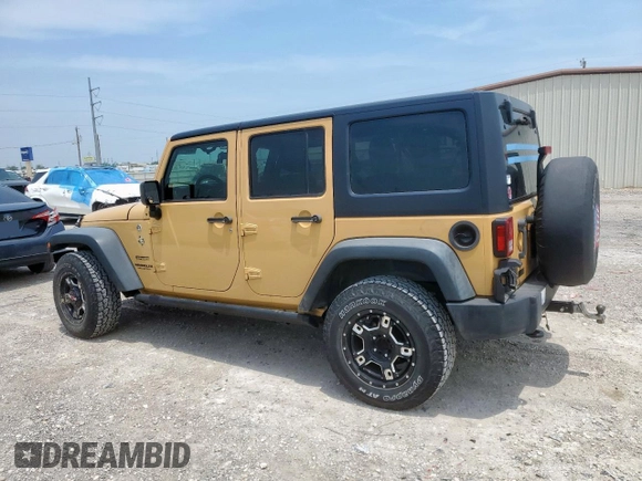 2013 Jeep Wrangler Unlimited Sport z VIN 1C4BJWDG7DL650142, wystawiony jako Copart lot #56846935 z przebiegiem 69 371 mil mil oraz Szkoda całkowita • Salvage title. Historia ofert i sprzedaży dostępna na DreamBid. Obrazek 2.