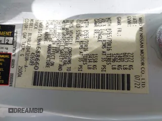 2022 Nissan Frontier S с VIN 1N6ED1CL9NN688660, выставлен на аукционе IAAI как лот 42171883 с пробегом Не указан миль и . История ставок и продаж доступна на DreamBid. Изображение 9.