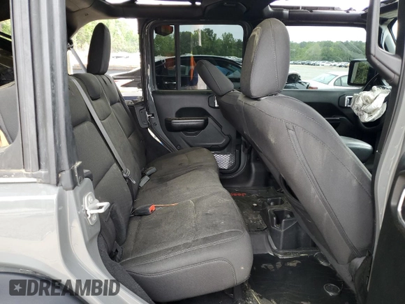 2019 Jeep Wrangler Unlimited Sport Altitude with VIN 1C4HJXDG6KW585358, listed as a Copart auction lot 54000665 with Not provided miles and Salvage title. Bid and sale history available at DreamBid. Image 11.
