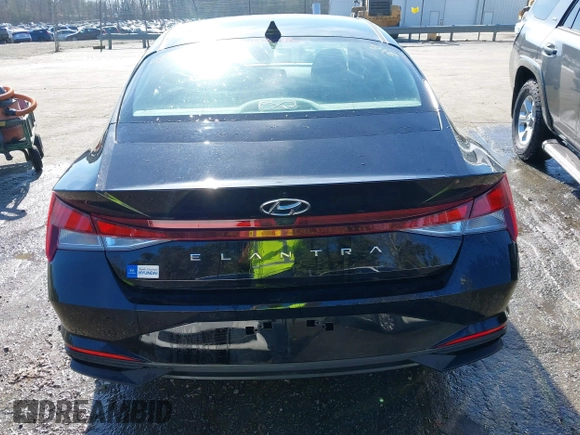 2023 Hyundai Elantra SEL with VIN KMHLS4AG7PU572241, listed as a IAAI auction lot 41489854 with 34,327 mi miles and . Bid and sale history available at DreamBid. Image 16.