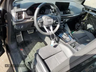 2023 Audi SQ5 Sportback Premium Plus with VIN WA124AFY6P2071504, listed as a Copart auction lot 58784334 with 3,934 mi miles and Salvage Title. Bid and sale history available at DreamBid. Image 8.