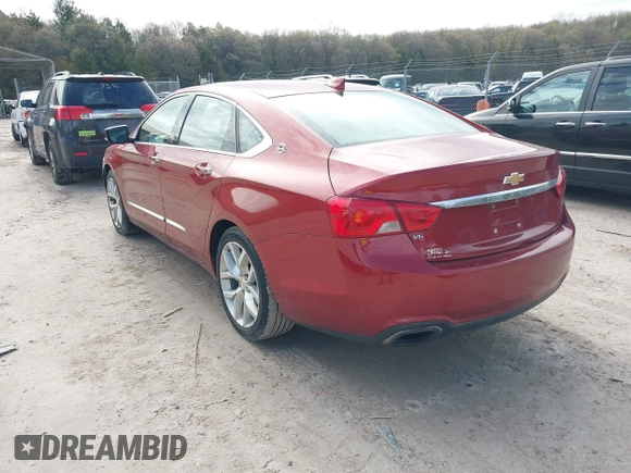 2015 Chevrolet Impala LTZ with VIN 2G1165S36F9122053, listed as a IAAI auction lot 42183469 with 198,723 mi miles and . Bid and sale history available at DreamBid. Image 3.