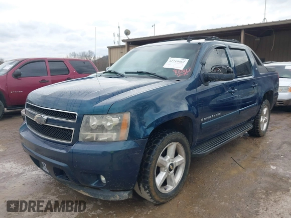 2007 Chevrolet Avalanche 1LT with VIN 3GNEC12087G166652, listed as a IAAI auction lot 41710462 with Not provided miles and . Bid and sale history available at DreamBid. Image 2.