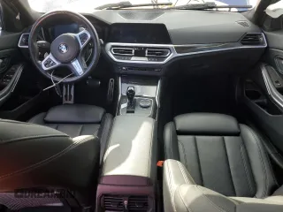 2022 BMW 3 Series 330i with VIN 3MW5R1J03N8C34546, listed as a Copart auction lot 47879495 with 44,025 mi miles and Salvage Title. Bid and sale history available at carsss.com. Image 8.