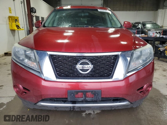 2014 Nissan Pathfinder SV with VIN 5N1AR2MM4EC657565, listed as a Copart auction lot 60885235 with 135,665 mi miles and Clean title. Bid and sale history available at DreamBid. Image 5.