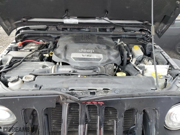 2017 Jeep Wrangler Unlimited Rubicon with VIN 1C4BJWFG7HL658924, listed as a Copart auction lot 83035294 with 95,031 mi miles and Salvage Title. Bid and sale history available at carsss.com. Image 11.