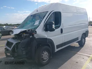 2019 Ram ProMaster Cargo with VIN 3C6TRVBG2KE553793, listed as a IAAI auction lot 42028590 with 72,714 mi miles and . Bid and sale history available at DreamBid. Image 2.