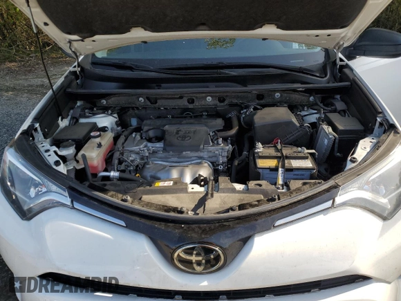 2018 Toyota RAV4 LE with VIN JTMBFREV2JJ250335, listed as a Copart auction lot 54396645 with 68,428 mi miles and Salvage Title. Bid and sale history available at carsss.com. Image 12.