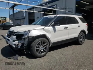 2017 Ford Explorer Sport z VIN 1FM5K8GT4HGB53462, wystawiony jako Copart lot #58760845 z przebiegiem 91 715 mil mil oraz Szkoda całkowita • Salvage title. Historia ofert i sprzedaży dostępna na DreamBid. Obrazek 1.