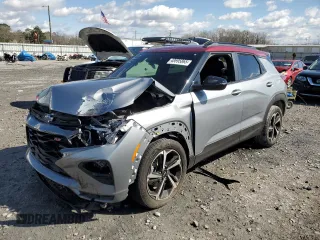 2023 Chevrolet TrailBlazer RS with VIN KL79MTSLXPB037833, listed as a Copart auction lot 48695865 with 0 mi miles and Salvage Title. Bid and sale history available at carsss.com. Image 1.