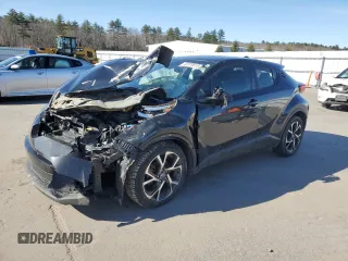 2019 Toyota C-HR XLE z VIN JTNKHMBX0K1040753, wystawiony jako Copart lot #52370615 z przebiegiem 120 056 mil mil oraz Szkoda całkowita • Salvage title. Historia ofert i sprzedaży dostępna na DreamBid. Obrazek 1.