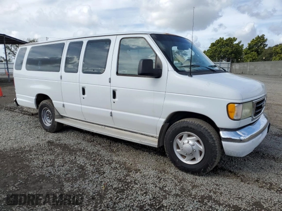 2003 Ford Econoline Passenger XL z VIN 1FBSS31L43HA01742, wystawiony jako Copart lot #48009694 z przebiegiem 150 430 mil mil oraz Szkoda całkowita • Salvage title. Historia ofert i sprzedaży dostępna na DreamBid. Obrazek 4.