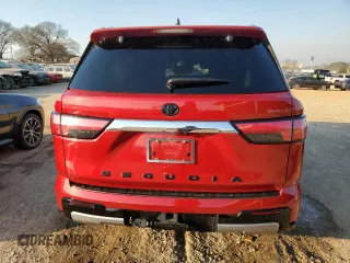 2024 Toyota Sequoia SR5 with VIN 7SVAAABA0RX029375, listed as a Copart auction lot 47060855 with 19,259 mi miles and Salvage Title. Bid and sale history available at carsss.com. Image 6.