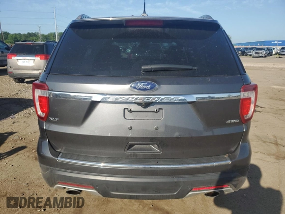 2018 Ford Explorer XLT с VIN 1FM5K8D88JGA40877, выставлен на аукционе Copart как лот 62116855 с пробегом 78 034 миль миль и Списание • Salvage title. История ставок и продаж доступна на DreamBid. Изображение 6.