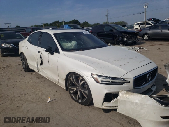 2019 Volvo S60 R-Design with VIN 7JRA22TMXKG012581, listed as a Copart auction lot 63539783 with 0 mi miles. Bid and sale history available at carsss.com. Image 4.
