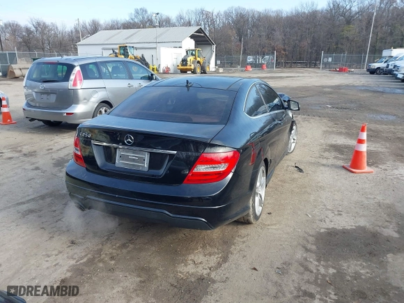 2013 Mercedes-Benz C-Class C 250 with VIN WDDGJ4HB2DG074824, listed as a IAAI auction lot 41095296 with 178,561 mi miles. Bid and sale history available at carsss.com. Image 4.
