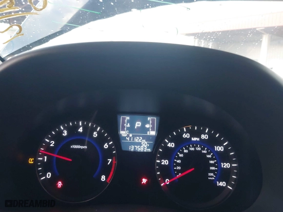 2017 Hyundai Accent SE with VIN KMHCT5AE9HU326293, listed as a IAAI auction lot 41078083 with 137,583 mi miles. Bid and sale history available at carsss.com. Image 7.