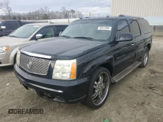 2005 Cadillac Escalade ESV z VIN 3GYFK66N15G124222, wystawiony jako Copart lot #43411935 z przebiegiem 184 641 mil mil oraz Tytuł czysty. Historia ofert i sprzedaży dostępna na DreamBid. Obrazek 1.