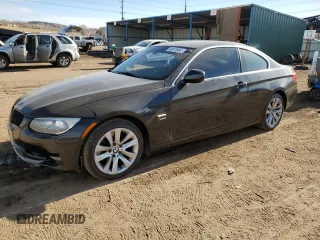 2013 BMW 3 Series 328i xDrive with VIN WBAKF5C5XDE658197, listed as a Copart auction lot 84972894 with 118,060 mi miles and Salvage Title. Bid and sale history available at carsss.com. Image 1.