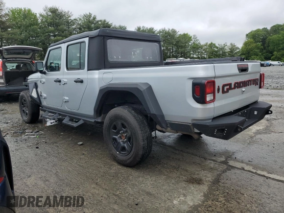 2022 Jeep Gladiator Texas Trail with VIN 1C6HJTAG7NL165957, listed as a Copart auction lot 58309485 with 86,805 mi miles and Salvage title. Bid and sale history available at DreamBid. Image 2.