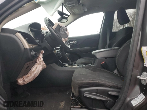 2015 Jeep Cherokee Latitude with VIN 1C4PJLCB9FW560566, listed as a Copart auction lot 51741275 with Not Provided miles and Salvage Title. Bid and sale history available at DreamBid. Image 7.