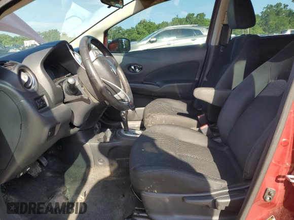 2018 Nissan Note SV with VIN 3N1CE2CP9JL362547, listed as a Copart auction lot 61238755 with 128,551 mi miles and Salvage title. Bid and sale history available at DreamBid. Image 7.