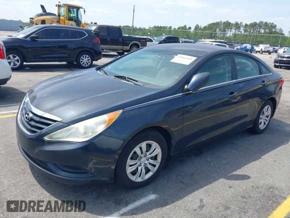 2011 Hyundai Sonata GLS with VIN 5NPEB4AC8BH263441, listed as a IAAI auction lot 42061208 with 163,111 mi miles and . Bid and sale history available at carsss.com. Image 2.