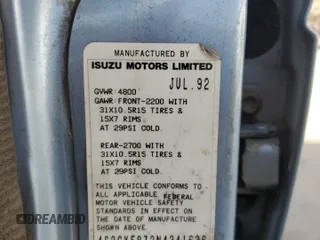 1992 Isuzu Rodeo with VIN 4S2CY58Z2N4341636, listed as a Copart auction lot 45606315 with 235,683 mi miles and Salvage title. Bid and sale history available at DreamBid. Image 13.