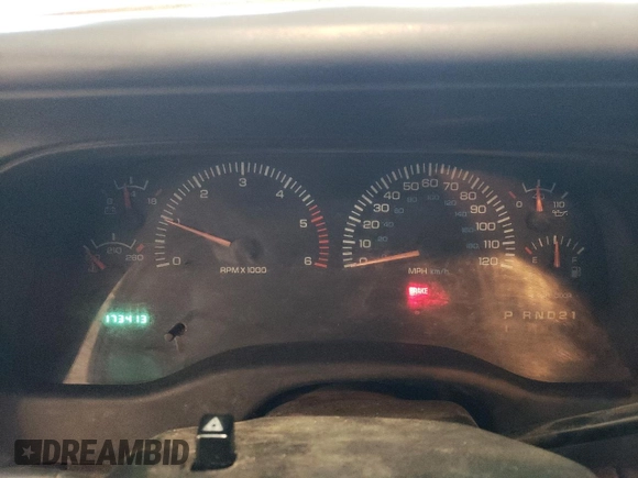 1999 Dodge Dakota SLT with VIN 1B7GG22Y9XS149398, listed as a Copart auction lot 47950025 with 173,413 mi miles and Salvage Title. Bid and sale history available at carsss.com. Image 9.