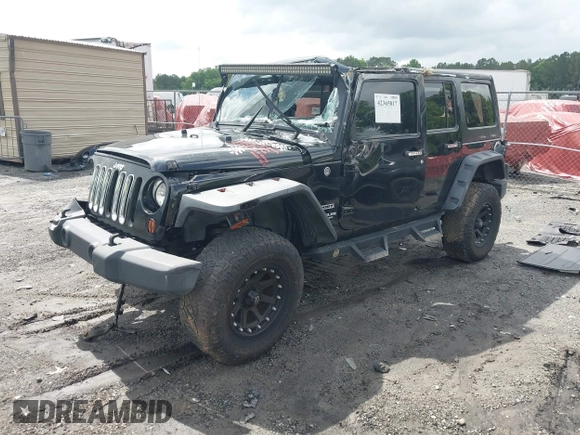 2012 Jeep Wrangler Unlimited Sport with VIN 1C4BJWDG8CL120308, listed as a IAAI auction lot 42365817 with 190,619 mi miles and . Bid and sale history available at DreamBid. Image 18.