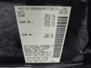 2019 Nissan Altima S with VIN 1N4BL4BV6KN329071, listed as a IAAI auction lot 41522859 with 139,665 mi miles and . Bid and sale history available at DreamBid. Image 9.