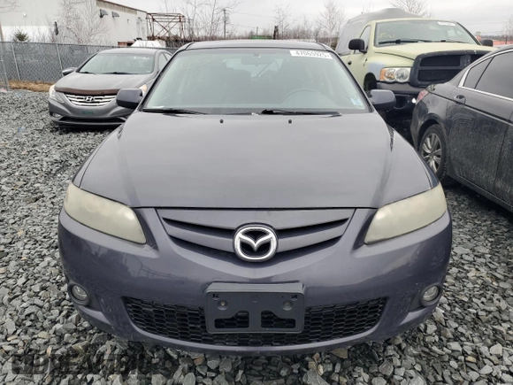 2007 Mazda 6 S Sport VE with VIN 1YVHP82D175M02775, listed as a Copart auction lot 47065925 with 203,500 mi miles and Clean Title. Bid and sale history available at carsss.com. Image 5.