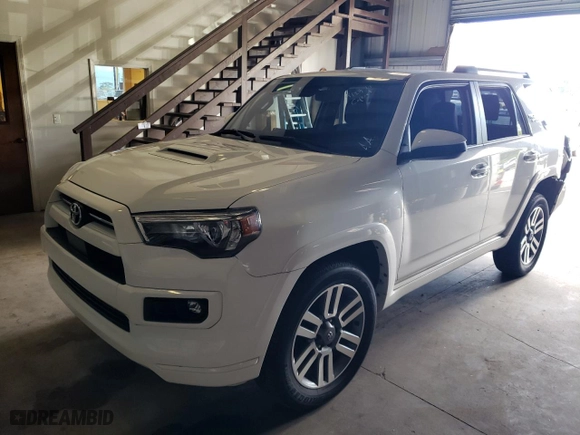 2023 Toyota 4Runner TRD Sport with VIN JTESU5JR5P6143410, listed as a Copart auction lot 71855734 with 10,918 mi miles and Salvage Title. Bid and sale history available at carsss.com. Image 1.