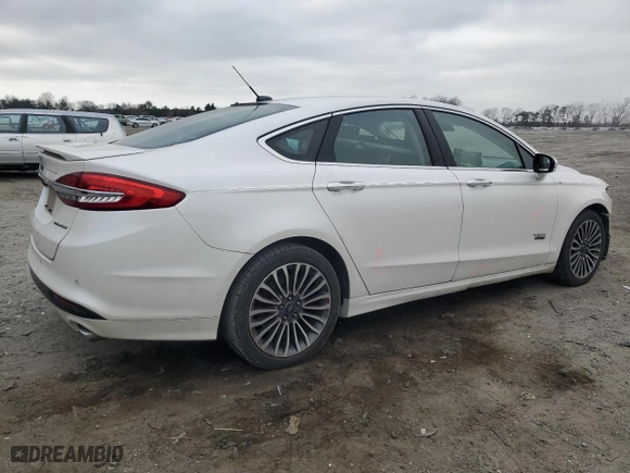 2017 Ford Fusion Energi Titanium with VIN 3FA6P0SUXHR256864, listed as a Copart auction lot 48925295 with 110,426 mi miles and Salvage Title. Bid and sale history available at carsss.com. Image 3.