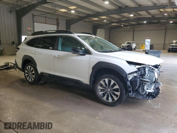 2024 Subaru Outback Limited z VIN 4S4BTANC6R3300075, wystawiony jako Copart lot #59881775 z przebiegiem 17 291 mil mil oraz Czysty tytuł • Clean title. Historia ofert i sprzedaży dostępna na DreamBid. Obrazek 4.