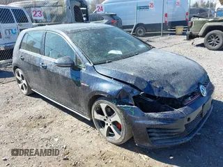 2015 Volkswagen GTI S z VIN 3VW4T7AU6FM014622, wystawiony jako IAAI lot #41838620 z przebiegiem 130 843 mil mil oraz . Historia ofert i sprzedaży dostępna na DreamBid. Obrazek 1.